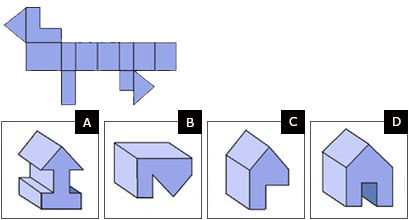Spatial reasoning test hard question 11
