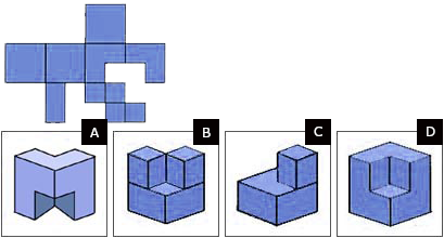 Spatial reasoning hard 3 Spatial reasoning test hard question 3